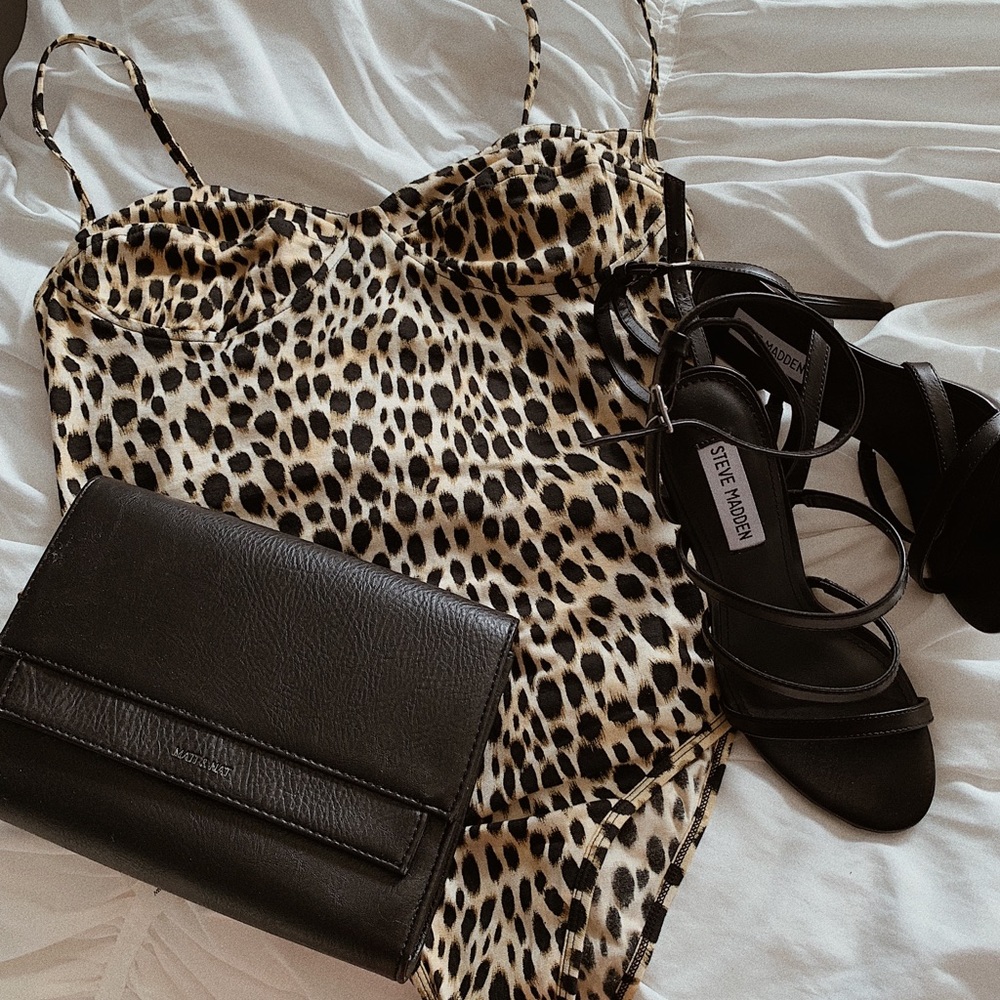 Princess Polly- Motel Cheetah bodysuit